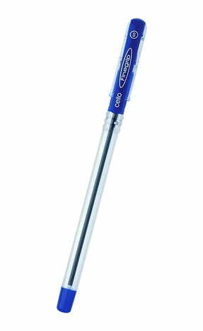 Cello Fine Grip Blue Ballpen (Pack of 5)