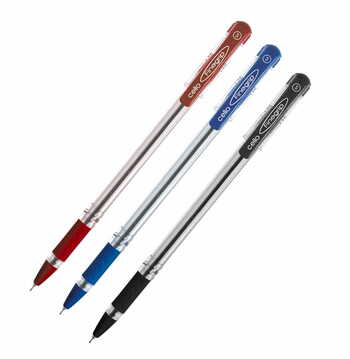 Cello Fine Grip Red Ballpen (Pack of 5)