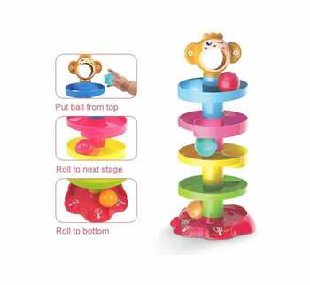 Roll and Swrill ball toy for toddlers #fungame