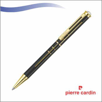PIERRE CARDIN PEARL BLACK AND GOLD EXCLUSIVE BALL PEN