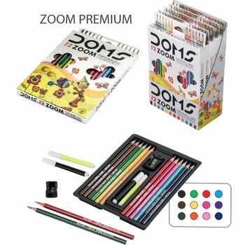 Doms Zoom Premium 12 Shades Colour Pencil(1pc)