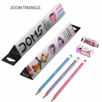 Doms Zoom Trangle Pencil (10pc pack)