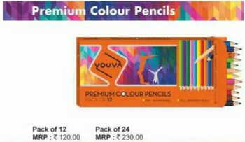 Navneet Premium Colour Pencils (Pack of 12)