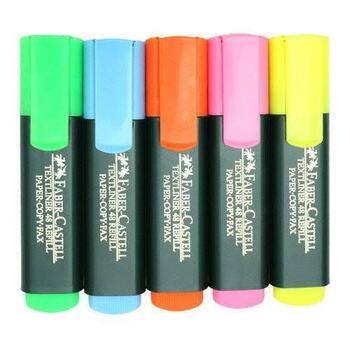 Faber Castell Highlighter Mix Color Set (5pc)