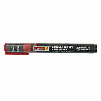 Camlin Permanent Marker Red (pack of 10)