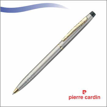 PIERRE CARDIN KRISS SATIN NICKLE EXCLUSIVE BALL PEN