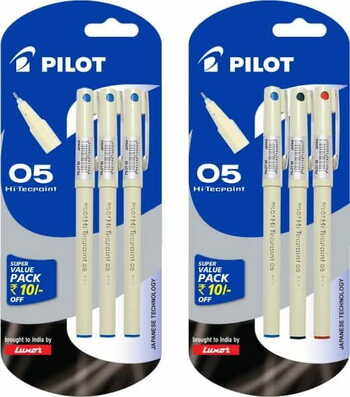 Luxor Pilot Pen Set Blue (3pc set)