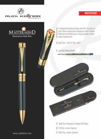 Rudi Kellner Master Mind Exclusive ballpen