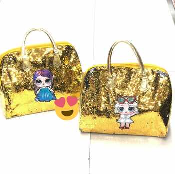 Sequin D Bag