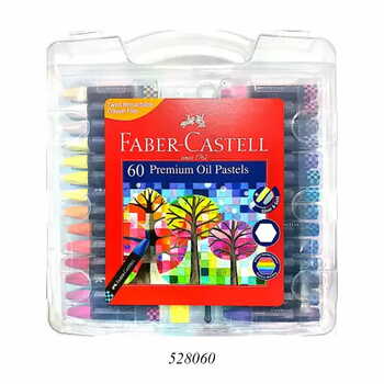 FABER-CASTELL PREMIUM HEXAGONAL OIL PASTELS SET OF 60