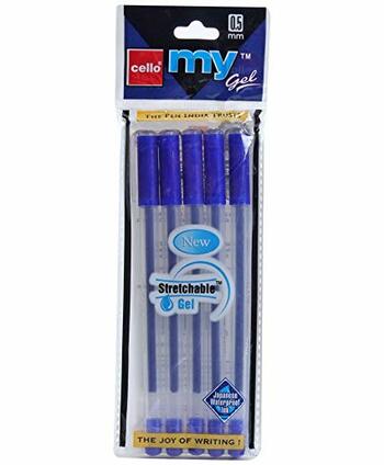 Cello Mygel Pen Blue (pack of 5)
