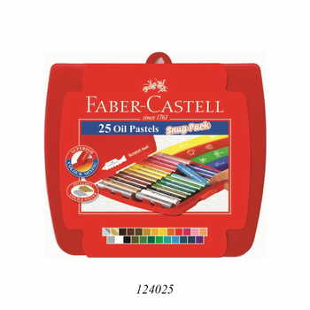 FABER-CASTELL  OIL PASTEL SNUG PACK OF 25