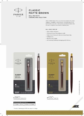 Parker Classic Matte Brown Ballpen CT