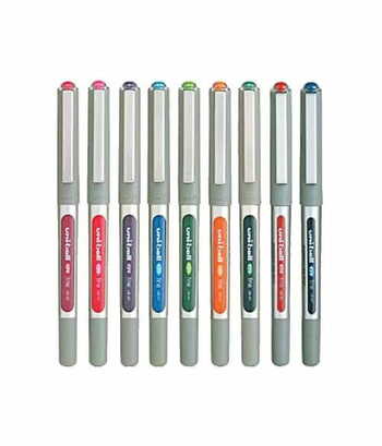 Uniball Eye Fine 157 Mix Col Set(9pc)