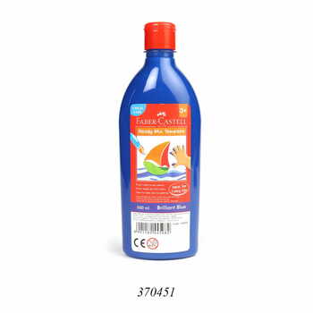 FABER-CASTELL READY MIX TEMPRA BRILLIANT  BLUE 500 ML