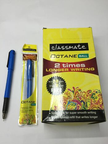 Classmate Octane  Blue Ball Pen (Pack Of 10)