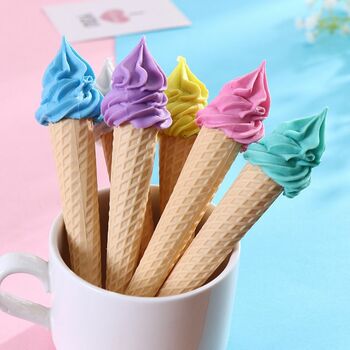 ICE CREAM ERASERS (SET OF 6)