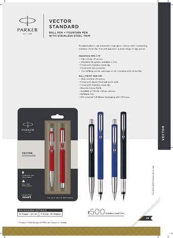 Parker Double Set (Ballpen+Fountain)