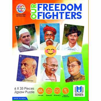 A Perfect Creative Kit for Kids Ratna's Freedom Fighter Puzzle