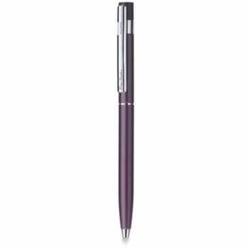 PIERRE GOLD TRIANON BALL PEN (PURPLE GRIP AND DESIGN)