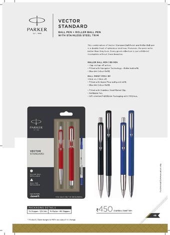 Parker Double Set (Ballpen+Roller)