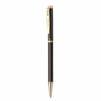 PIERRE CARDIN BEVERLY HILLS BLACK AND GOLD EXCLUSIVE ROLLER PEN