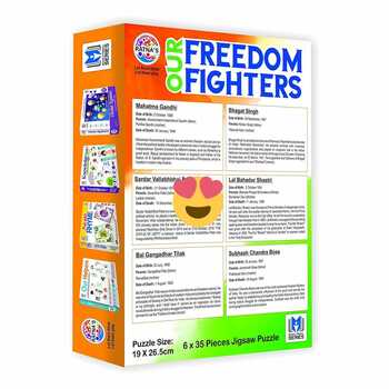 A Perfect Creative Kit for Kids Ratna's Freedom Fighter Puzzle