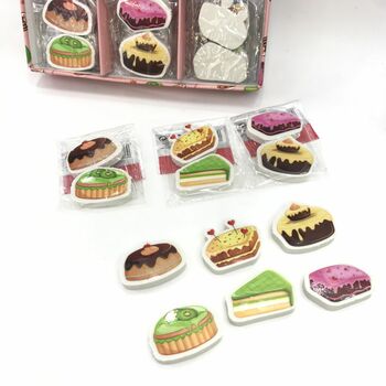 PASTRIES ERASERS (PACK OF 30)