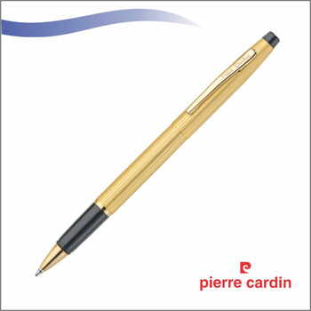 PIERRE CARDIN KRISS SATIN GOLD EXCLUSIVE ROLLER PEN