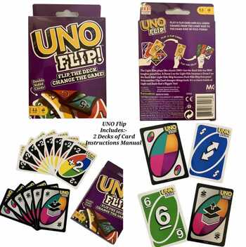 UNO FLIP CARD GAME