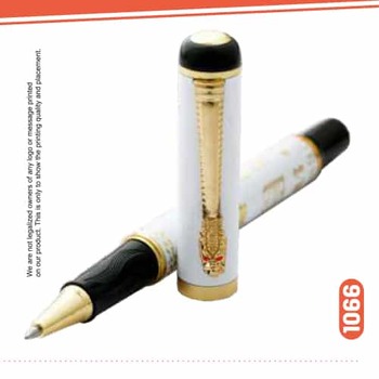 1066 white gold Metal Ball Pen