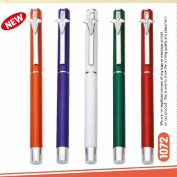 1072 Bright Metal Ball Pen