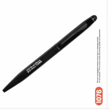 1076 Black stylus Metal Ball Pen